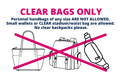 Clear bag policy Clear bag policy